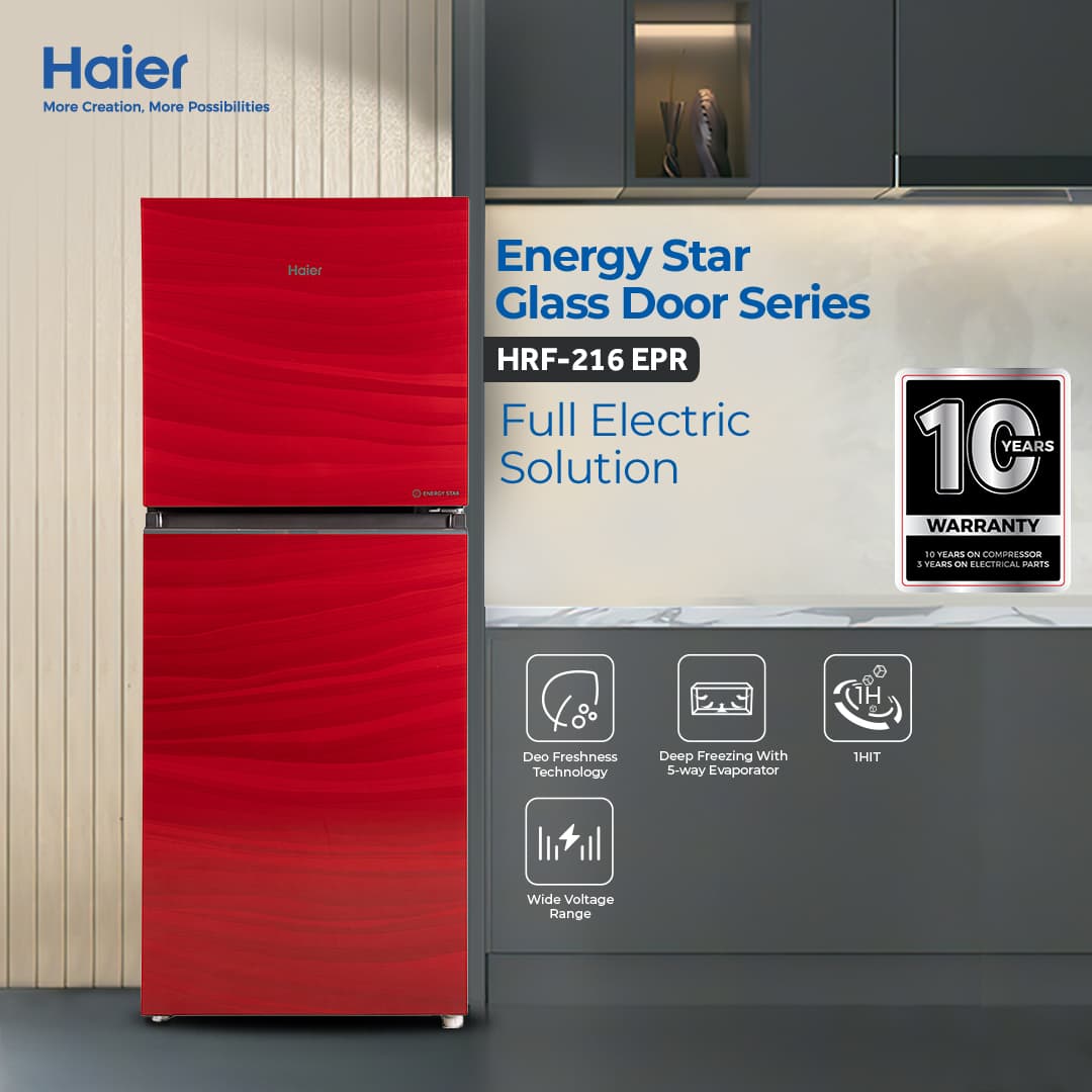 HRF-216 EPR/EPB/EPC/EPG - 7.5 CFT E-Star Glass Door Series Refrigerator thumbnail 2