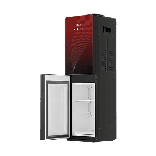 Haier Water Dispenser - Hot + Cold + Refrigerator - HDR-TC2C1GR thumbnail 6