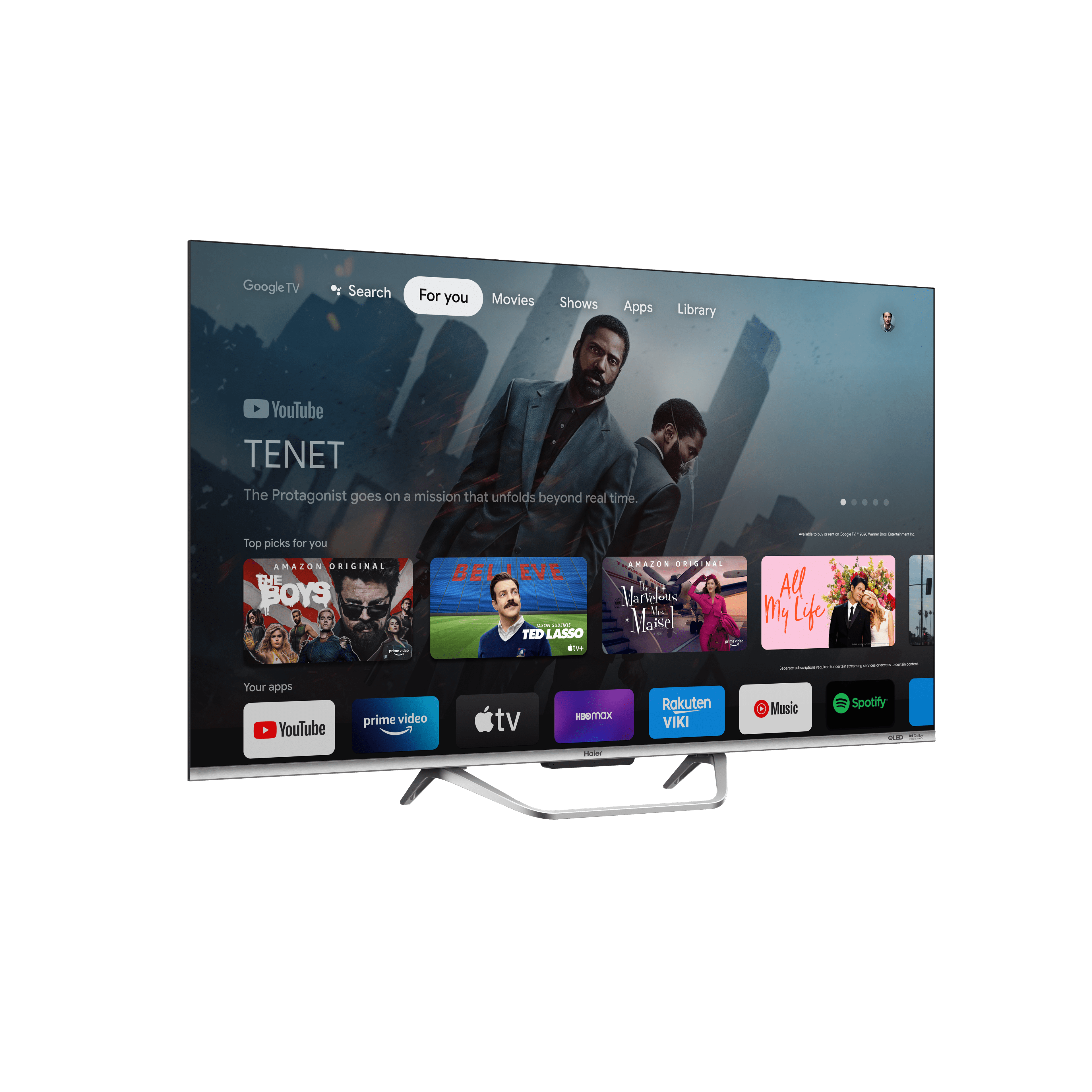 H55S800UX - 55 Inch Google TV thumbnail 5