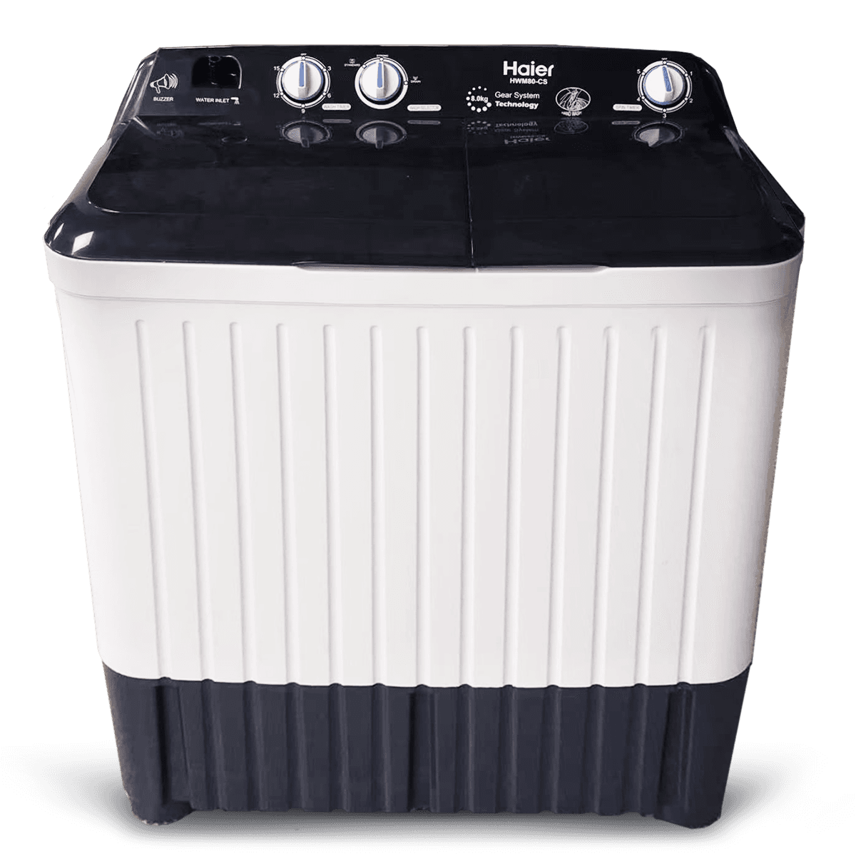 Haier -08kg/ Twin Tub / Semi Automatic/ HWM 80-CS thumbnail 2