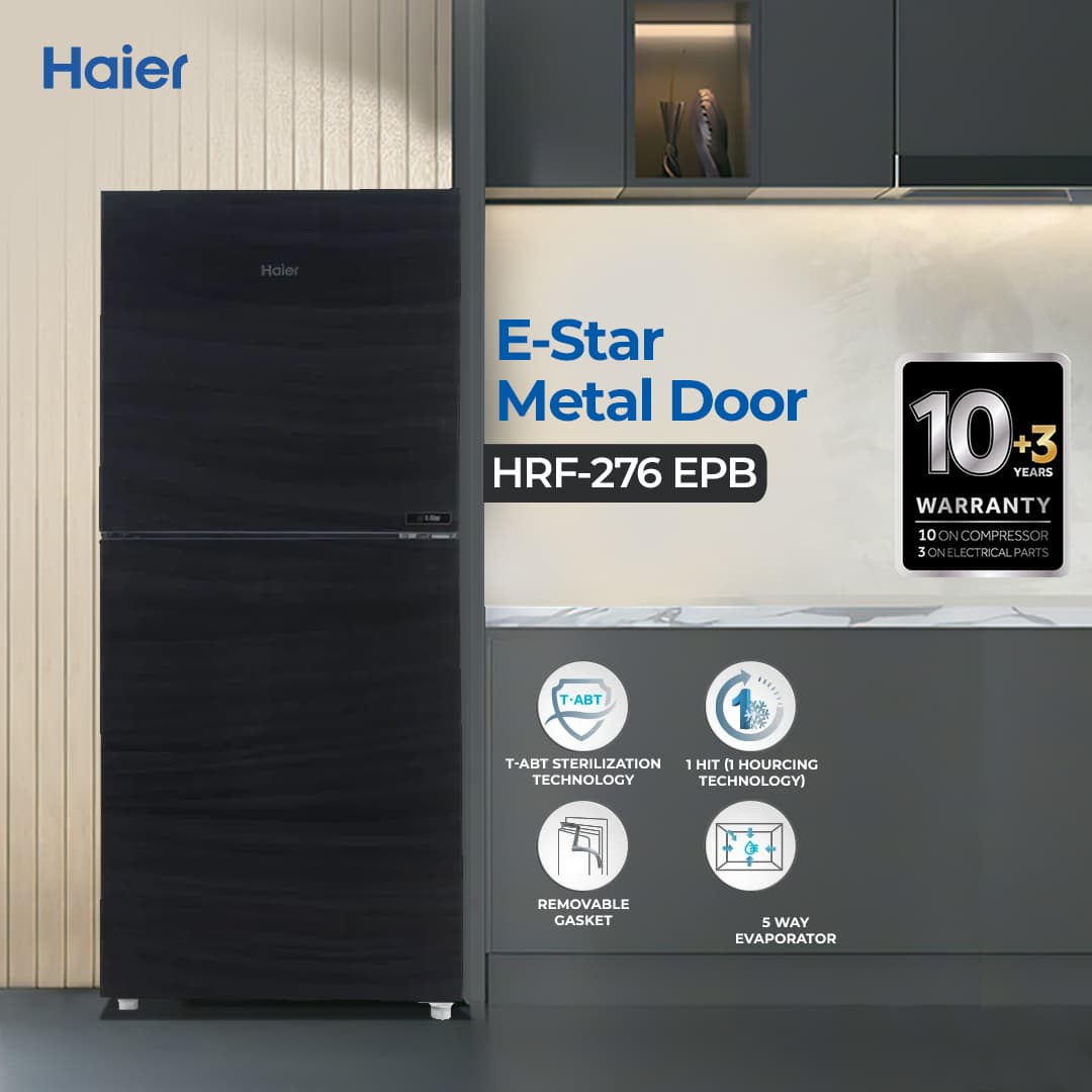 HRF-276 EPR/EPB/EPC/EPG - 10CFT E-Star Glass Door Series Refrigerator thumbnail 2
