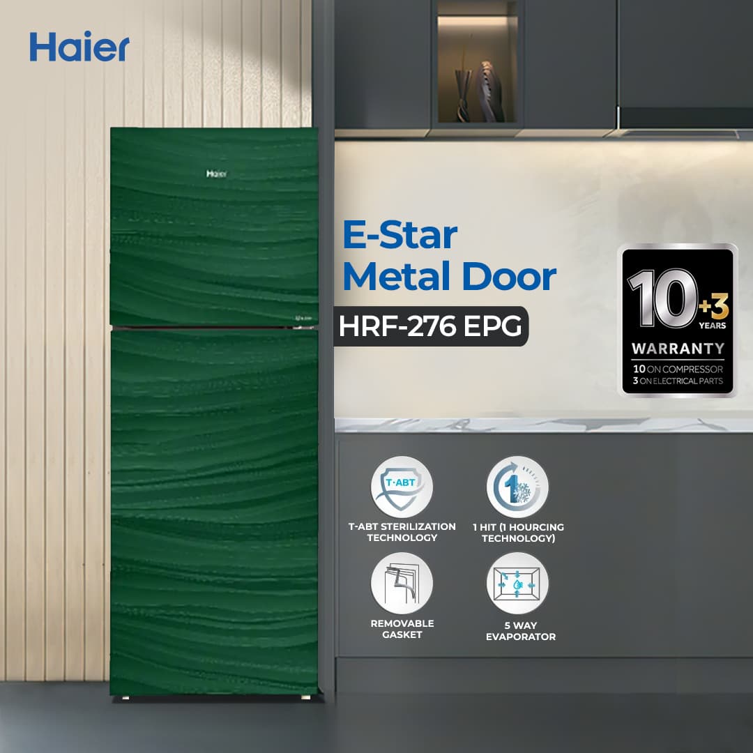 HRF-276 EPR/EPB/EPC/EPG - 10CFT E-Star Glass Door Series Refrigerator thumbnail 3