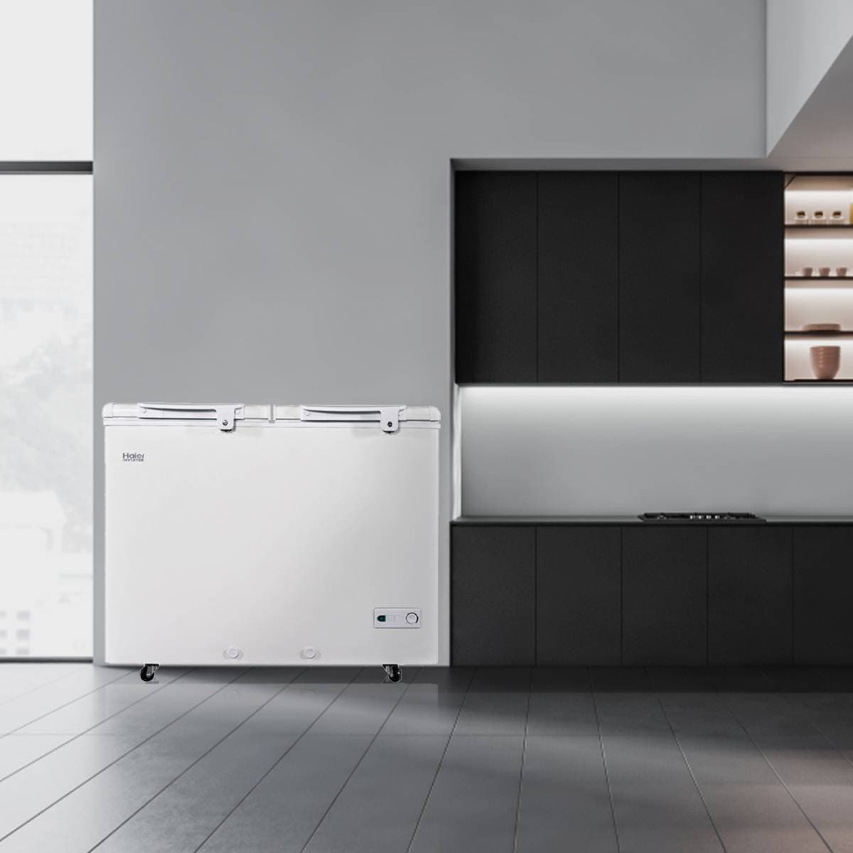 HDF-385 INV - 13.6 CFT Double Door Inverter Deep Freezer thumbnail 4