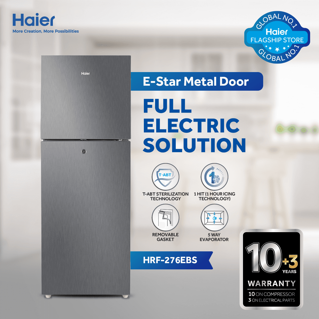 HRF-276 EBS/EBD - 10 CFT E-Star Metal Door Refrigerator thumbnail 4