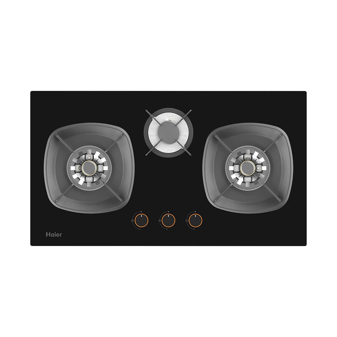 Haier HCC-Q88396B Kitchen LPG Stove/Hob - Haier Warranty - Free Professional Installation on Call thumbnail 2