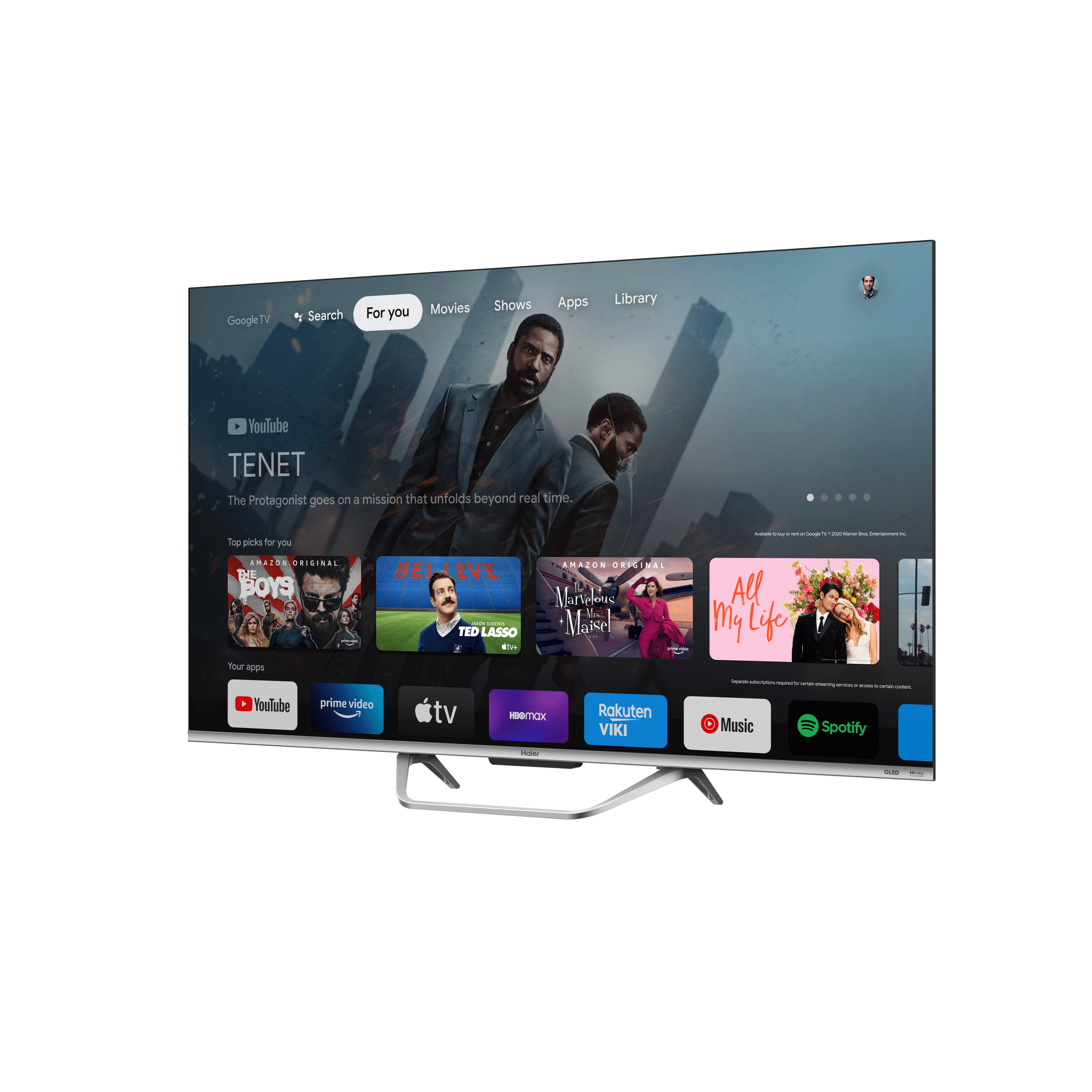 H55S800UX - 55 Inch Google TV thumbnail 6