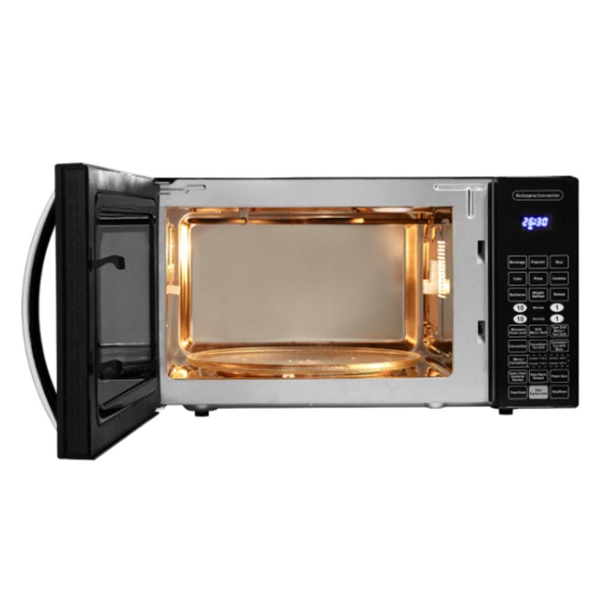 HGL-30100 - 30L Rotisserie/Grill/Convection/Baking Microwave Oven thumbnail 4