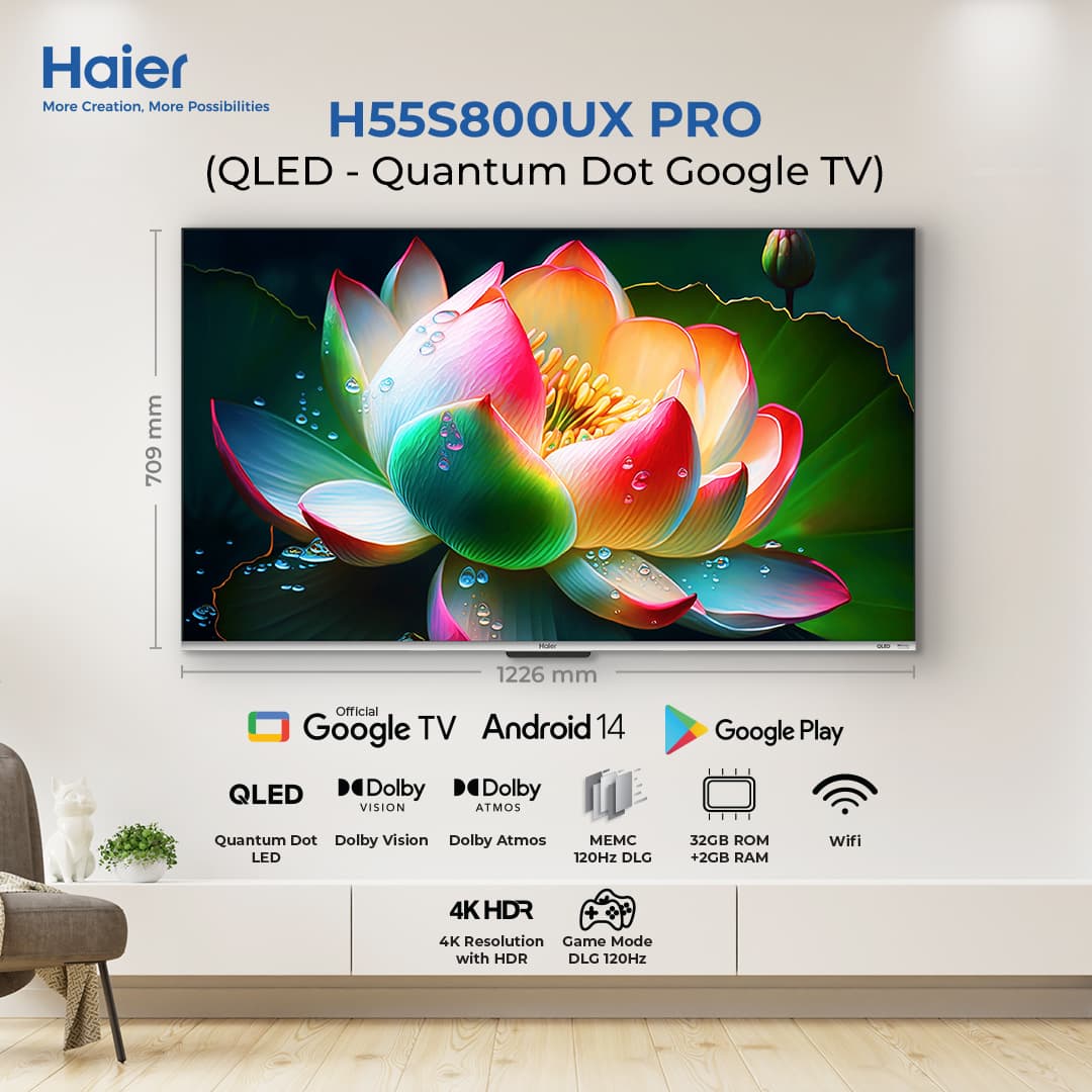 H55S800UX - 55 Inch Google TV