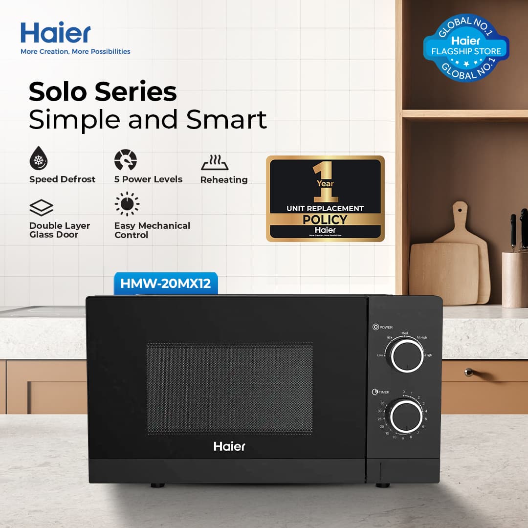 HMW-20MX12 20L Solo Microwave Oven