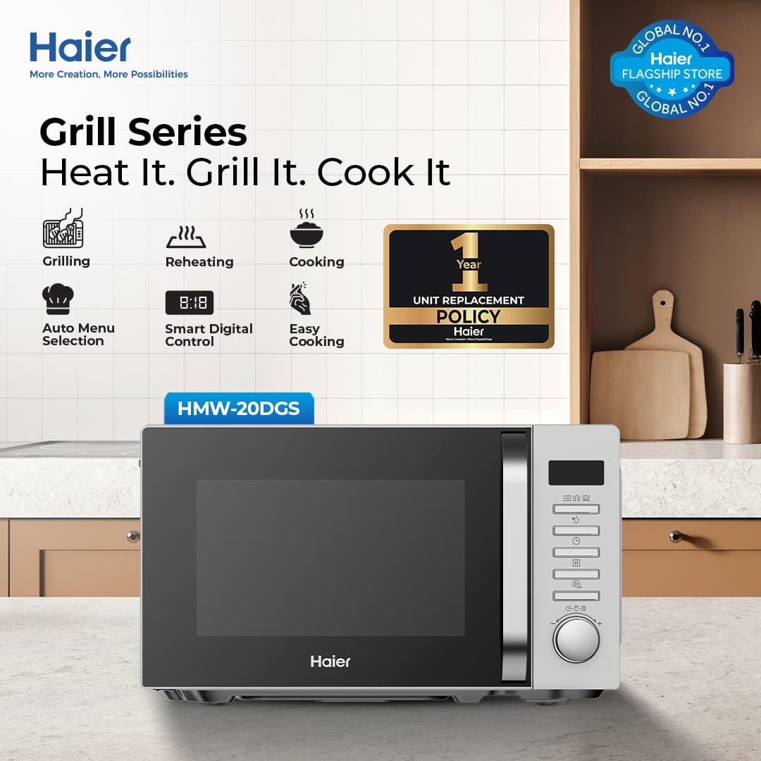 HMW-20DGS-20L Digital Grill Microwave Oven