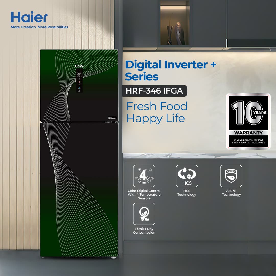 HRF-316 IFGA- 11CFT HCS Digital Inverter Refrigerator